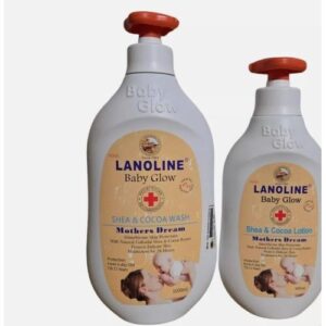 Lanoline Lanoline+ Baby Glow Shea & Cocoa Wash 1000ml