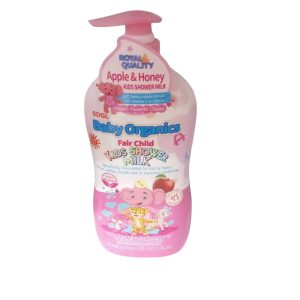 Baby Organics Fair Child Apple & Honey Shower Milk 1000ml