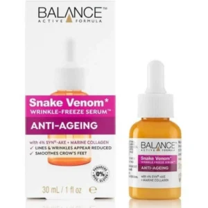 Balance Active Formula Snake Venom Wrinkle-freeze Serum - 30ml