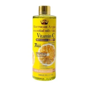 Moroccan Argan Oil Essential Oil 6in1 Vitamin C Glowing Oil - 300ml