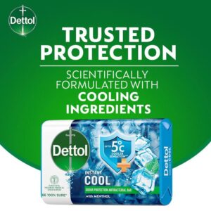 Dettol Antibacterial Bathing Soap - Instant Cool