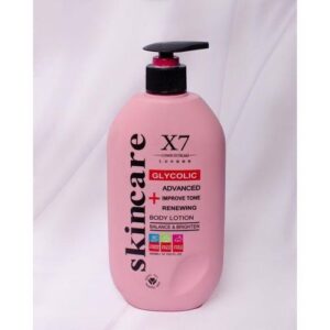 X7 Skincare Glycolic body lotion