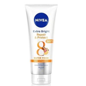 Nivea Extra Bright Repair & Protect SPF50PA Super Food 50X Vitamin C Body Serum Lotion