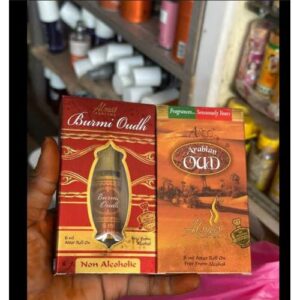 ALMAS Burmi Oudh and Arabian Oud CONCENTRATED Oil Perfume