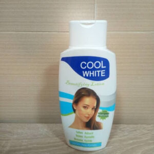 Cool white beautifying lotion