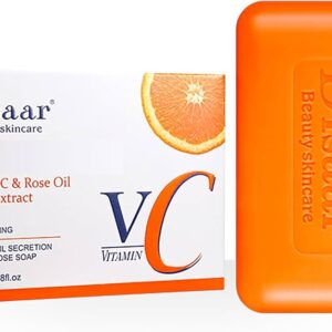 DISAAR Beauty Rose Oil Vitamin C Cherry Extract Deep Cleansing Regulate Oil Secretion Multi-Purpose Soap Reduse Wrinkles