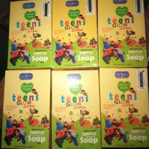 Eden kids and teens glow lotion milk, shower geL