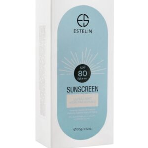 Estelin Ultra Light Hydrating Invisible Sunscreen SPF 80 Pa+++- 100g