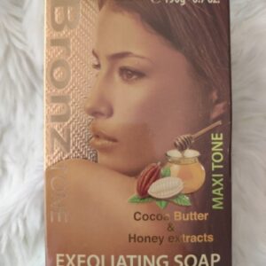 BRONZ TONE Exfoliating Soap Cocoa Butter Honey Extracts
