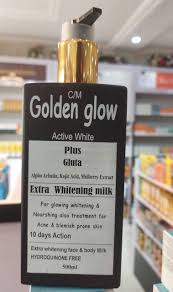Golden Glow Active White Plus Gluta Extra Whitening Milk Body Lotion 500ml –