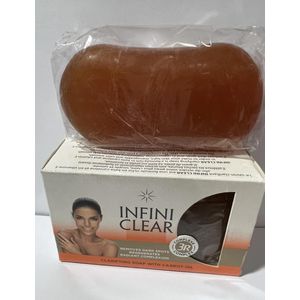 Infini Clear Clarifying Soap With Carrot Oil Removes Dark Spots Regenerates radiant Complexion