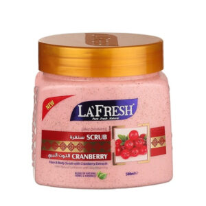 La Fresh Cranberry Exfoliating Face & Body Scrub
