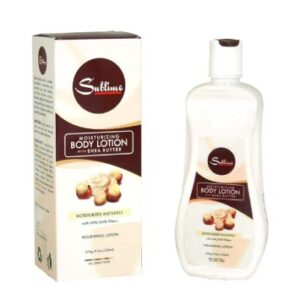 SUBLIME MOSTURIZING BODY LOTION WITH SHEA BUTTER 270G
