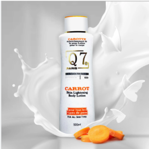 Q7Paris Carrot Skin Lightening Body Lotion – 500ml