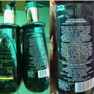 UV WHITE COSMETICS MOROCCAN ARGAN WHITENING LOTION (300ML)