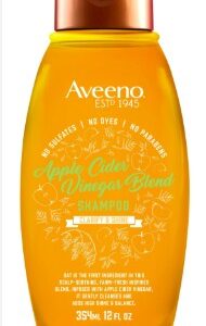 Aveeno Clarifying Shampoo with Apple Cider Vinegar for Shine and Balance 12 fl oz