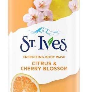 ST. Ives Energizing Body Wash Citrus & Cherry Blossom 650 ml
