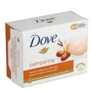 Dove 3-in-1 Pampering Beauty Cream Bar with Shea Butter And Warm Vanilla Scent
