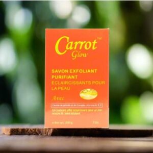 Pure Glow: Carrot Oil Exfoliating Soap 7oz Bar