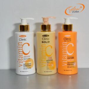 The Clinic Vitamin C lotion is enriched with Vitamin C, Kojic 6000 for each