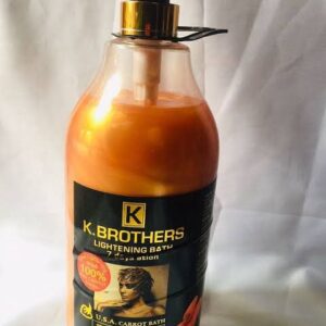 K Brothers Organic Carrot & Collagen Shower Gel