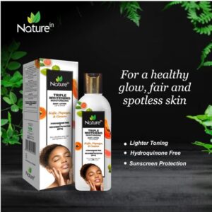 Nature in Triple Whitening Moisturizing Body Lotion