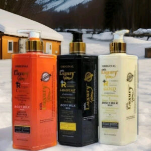 OBIL LUXURY GLOW PARIS WHITENING MILK GOLD 12500 each