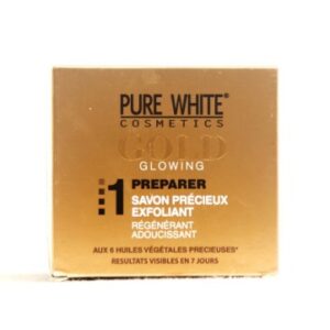 Pure White Gold Glowing Precious Exfoliating Soap