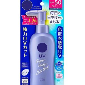 Niveaa Sunscreen Protect Super Water Gel SPF 50/PA+++ (Face & Body) Pump Type 140 g (Japan Import)