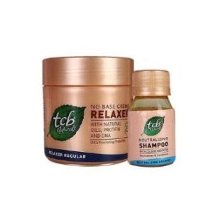 TCB Naturals No Base Creme Relaxer And Shampoo With Natural Oils -400g