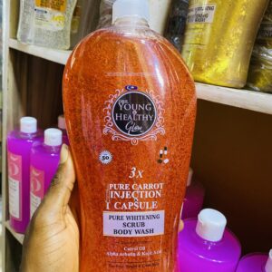 Young and healthy glow shower gel