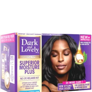 Dark and Lovely - Superior Moisture Plus No Lye Relaxer Kit Normal hair